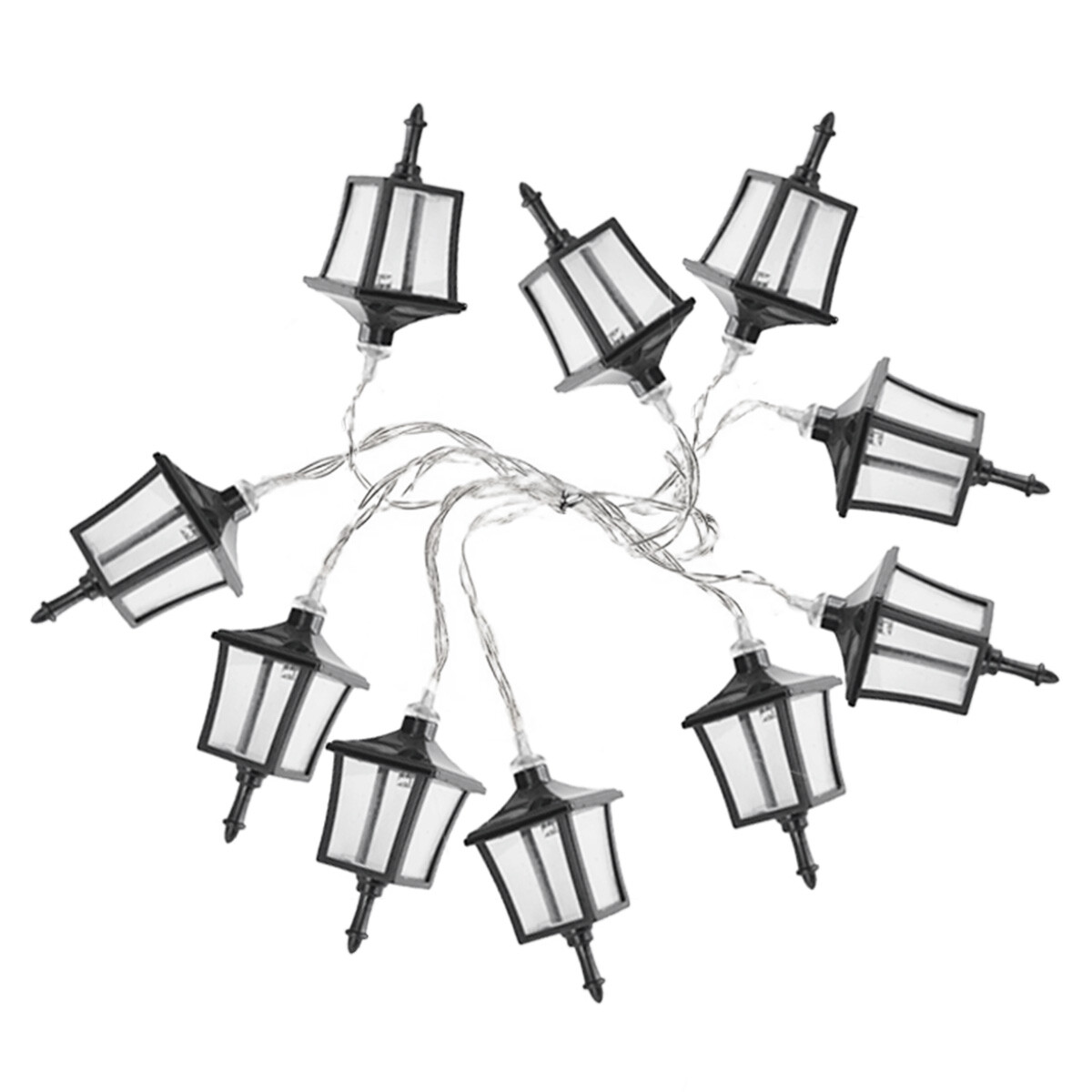 Luces LED farol colonial 