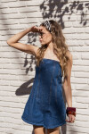 ENTERIZO BILLIE MINI DENIM BLUE ENTERIZO BILLIE MINI DENIM BLUE