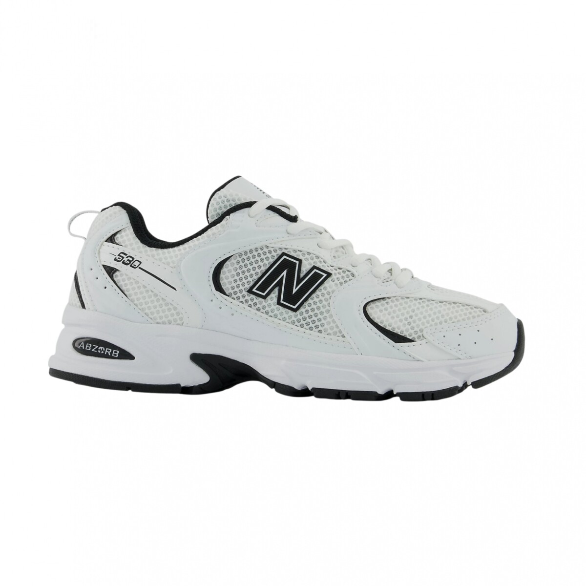 Championes New Balance 530 - White & Black 