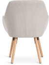 Sillón UDSBJERG tela 1 cuerpo beige/roble Sillón UDSBJERG tela 1 cuerpo beige/roble