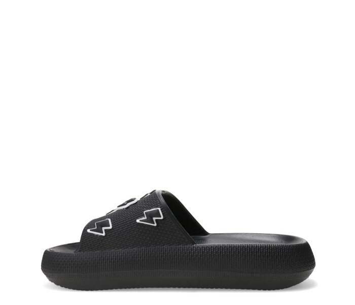 Sandalia SIBU playera con dibujo Black