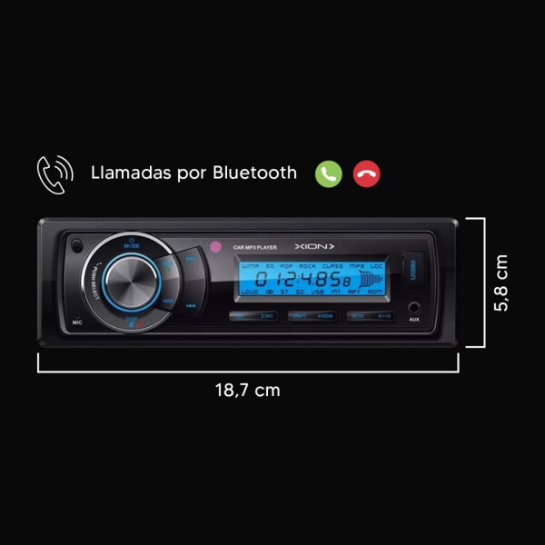 Autoradio Xion Xi-cs188bt AUTORADIO XION XI-CS188BT