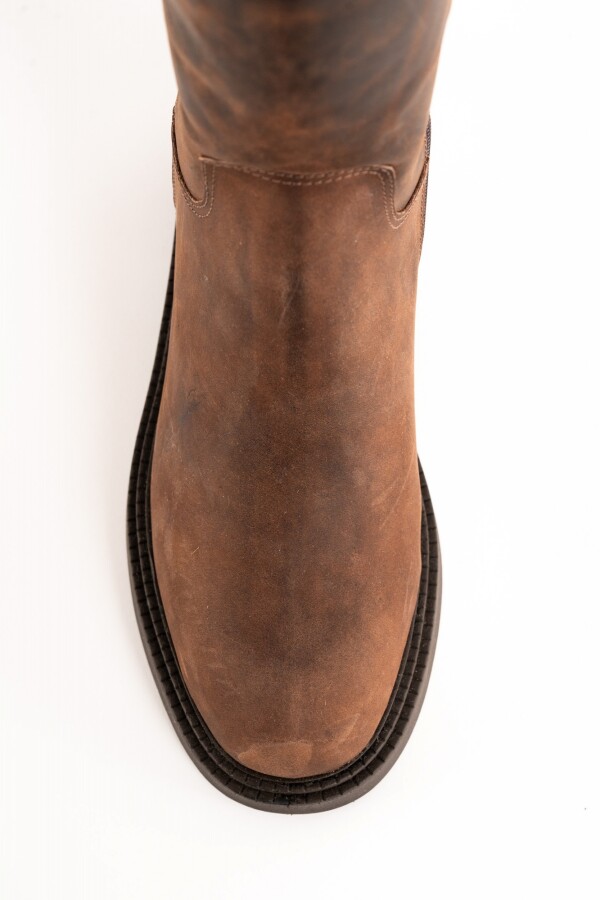 Bota Caña Alta Chocolate