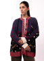 Cardigan VARSITY Azul