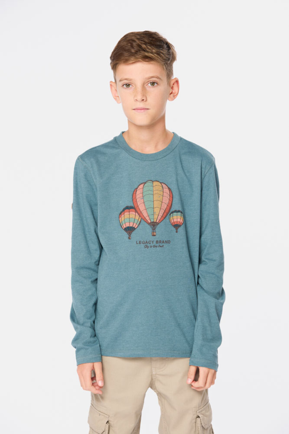 REMERA ESTAMPADA Verde