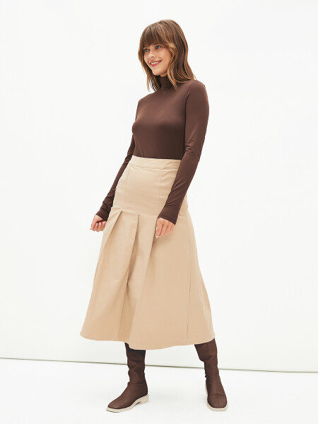 FALDA CASANDRA BEIGE