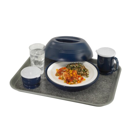 Bandeja antideslizante 38x51cm Gris Perla Bandeja antideslizante 38x51cm Gris Perla