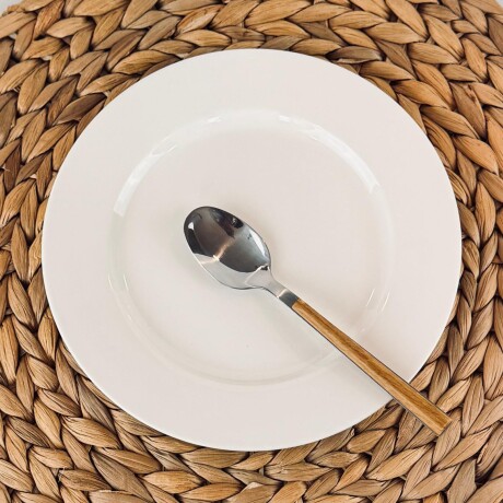 Plato Postre Cerámica Blanca Ø20.5cm Plato Postre Cerámica Blanca Ø20.5cm