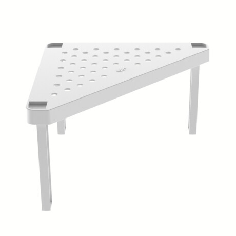 Estante organizador triangular 260x260x150 mm BLANCO