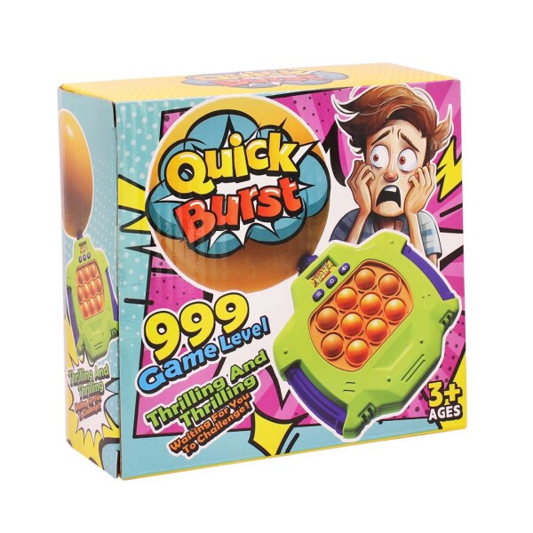 Consola Electrónica Pop It Infla Globos Luz Y Sonido Color Verde