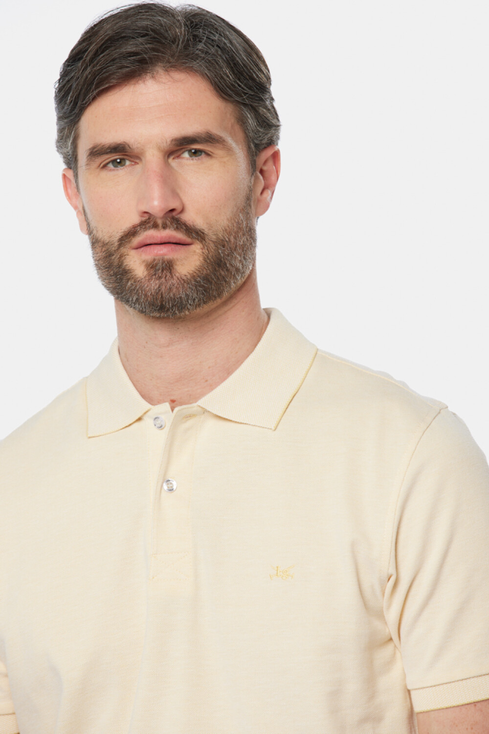 REMERA POLO LISA Amarillo