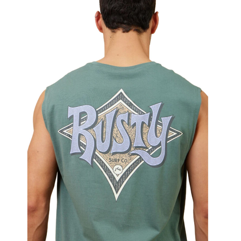 Musculosa Rusty Finlay - Verde Musculosa Rusty Finlay - Verde