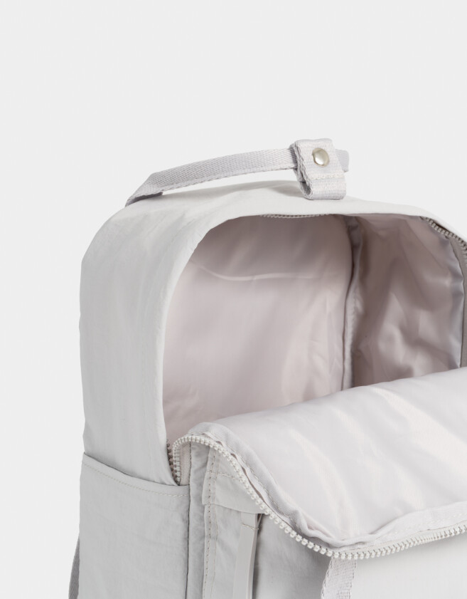Mochilas Special Price Clasico Mochila Urbana No Bad Vibes Allowed - Gris Claro