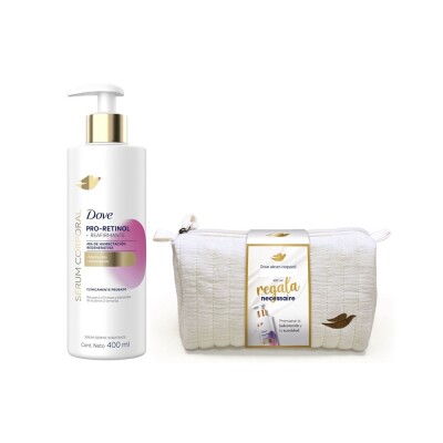 Serum Corporal Dove Pro Retinol 400 Ml. + Necessaire Serum Corporal Dove Pro Retinol 400 Ml. + Necessaire