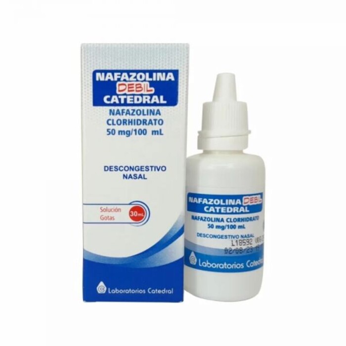 NAFAZOLINA DEBIL FRASCO X 30 ML. única