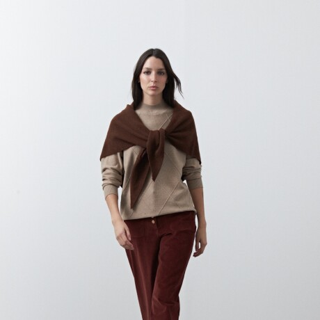 POLERA JAVAIOLA Beige Melange