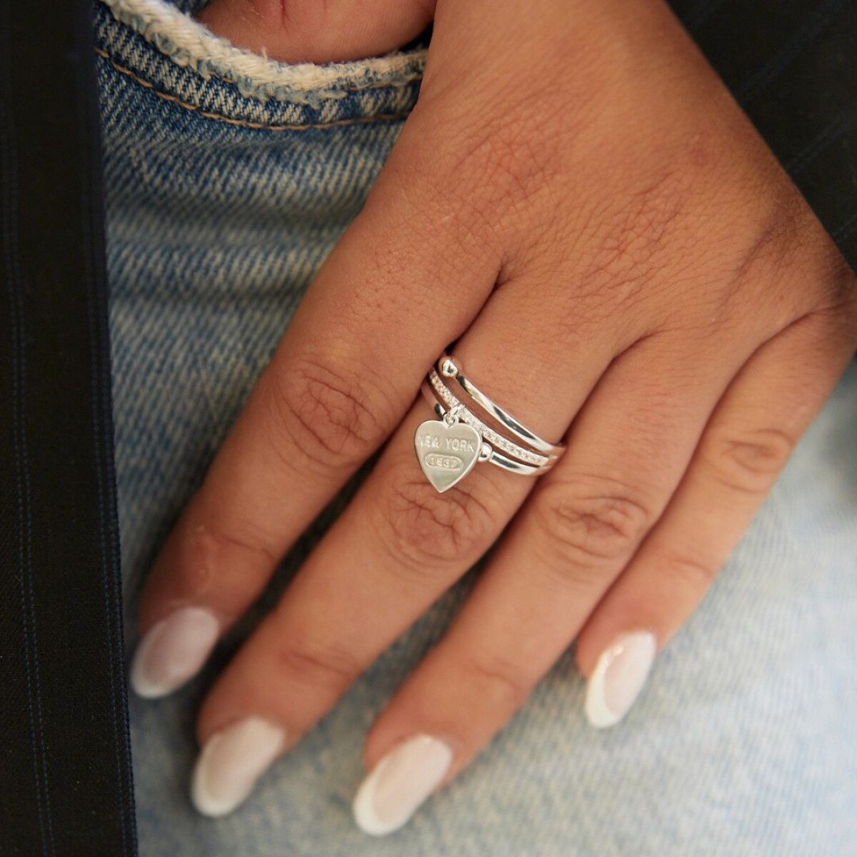 Anillo Nueva York - Plata 925 