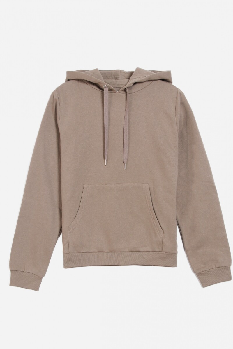 Hoodie colores cremas CHOCOLATE
