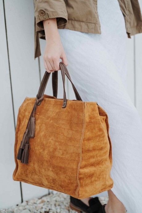 Bolso Ámbar Cuoio King