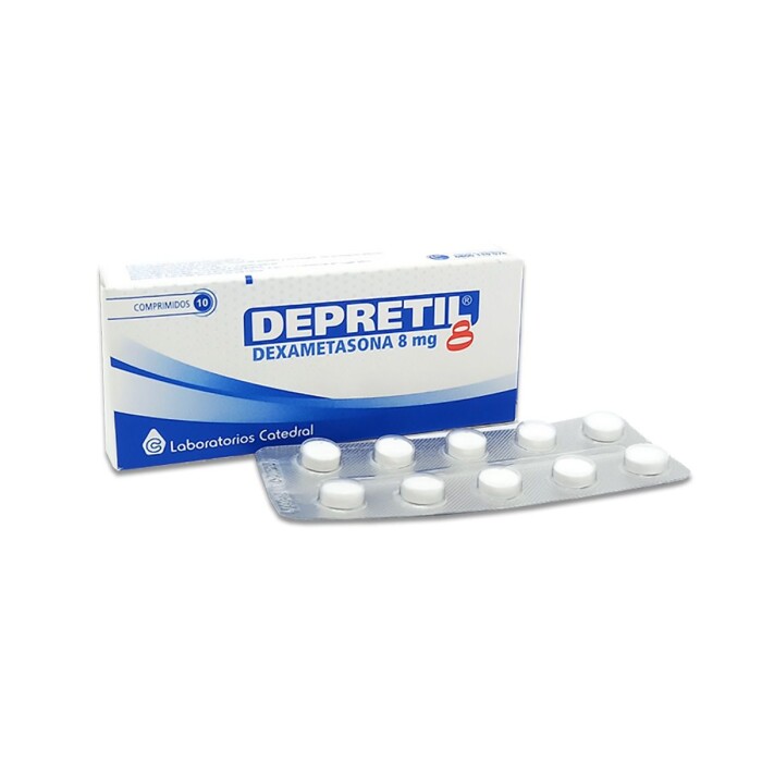 DEPRETIL 8 MG. CJ X 10 COMP. única
