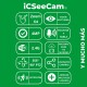 Cámara Seguridad Interior Wifi Vision Nocturna Icseecam Cámara Seguridad Interior Wifi Vision Nocturna Icseecam