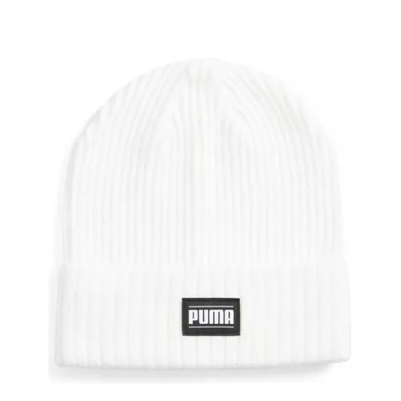 Gorro Puma Ribbed Classic Blanco