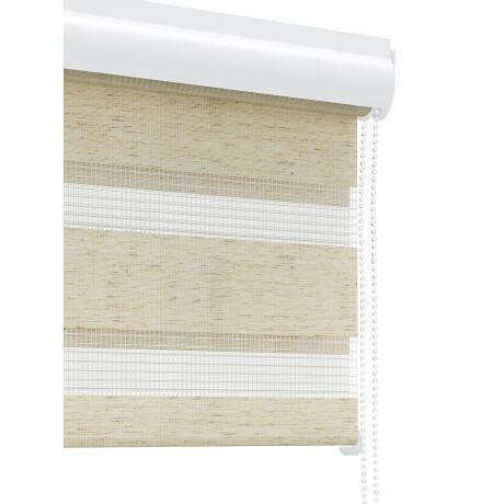Cortina Enrollable Doble Alsten 120X250Cm Natural