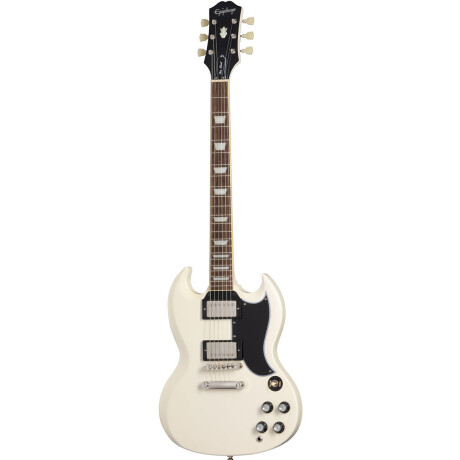 GUITARRA ELECTRICA EPIPHONE 1961 SG AGED CLASSIC WHITE CON ESTUCHE GUITARRA ELECTRICA EPIPHONE 1961 SG AGED CLASSIC WHITE CON ESTUCHE