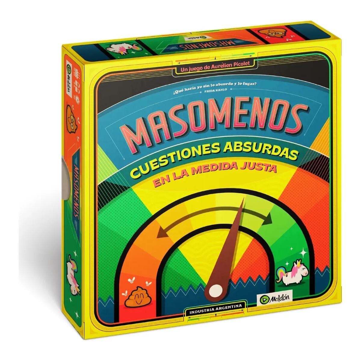 Juego de Mesa Masomenos Cuestiones Absurdas 