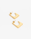 Aros Argollas Metal Aros Argollas Acero - Dorado