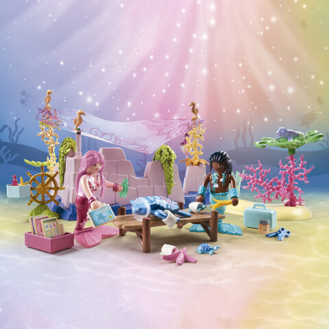 Vida Animal con Sirenas Playmobil 114 Piezas con Figuras U