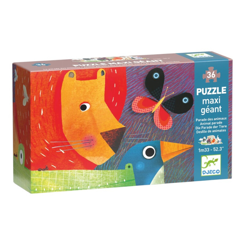 Puzzle Gigante Desfile de Animales Djeco Puzzle Gigante Desfile de Animales Djeco