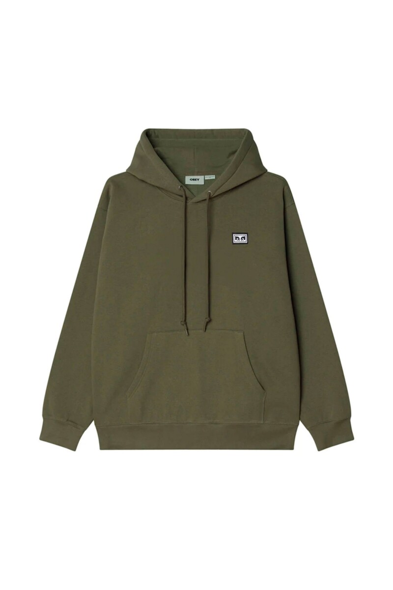 UNDERGROUND FADED HOOD Verde