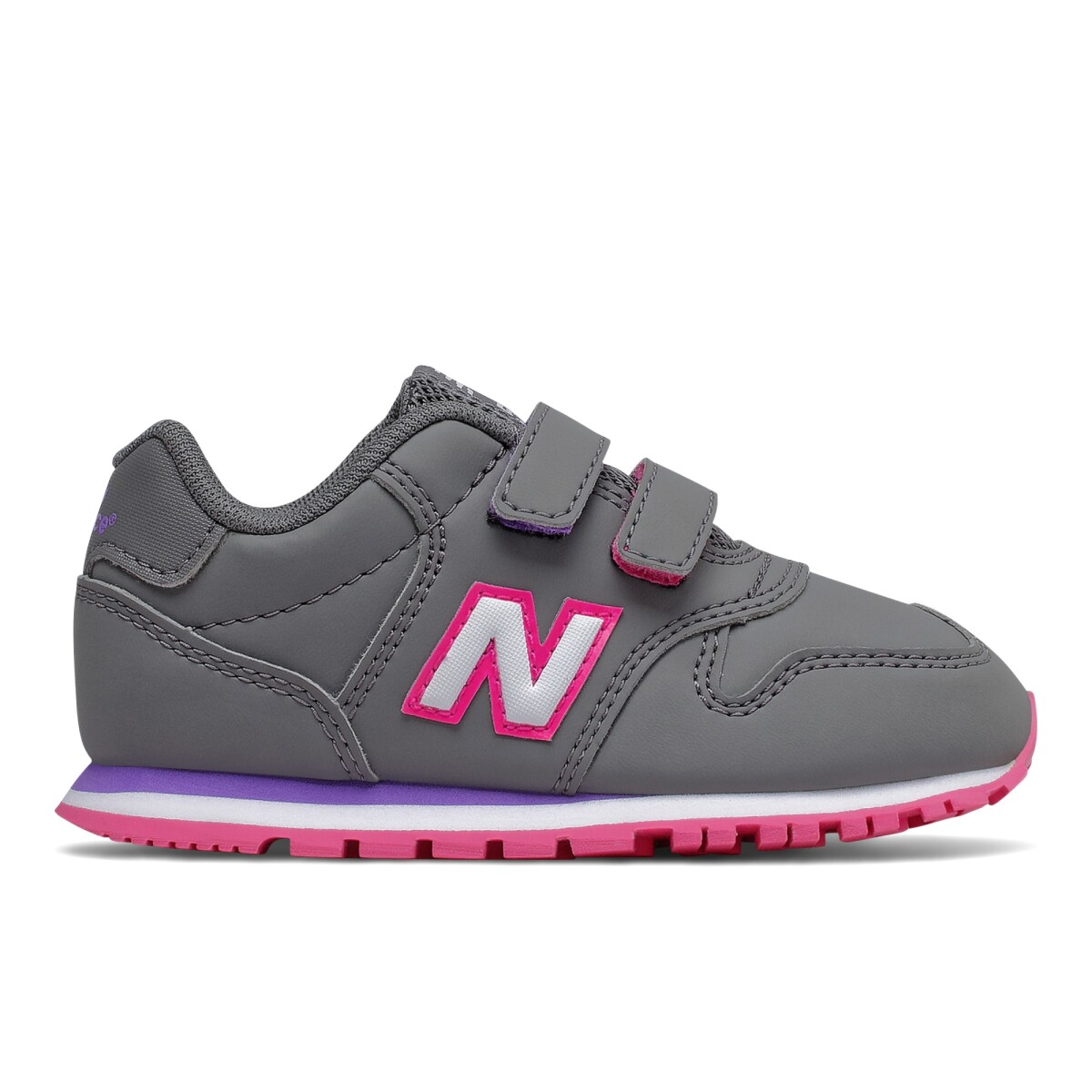 Championes New Balance de Niño - IV500RGP - GREY/PINK 