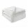 Manta Reversible Flannel/Sherpa Frazada Polar de 150x200cm Off White