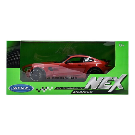 Mercedes Benz Amg Gt R Rojo Welly Nex Escala 1/24 Mercedes Benz Amg Gt R Rojo Welly Nex Escala 1/24