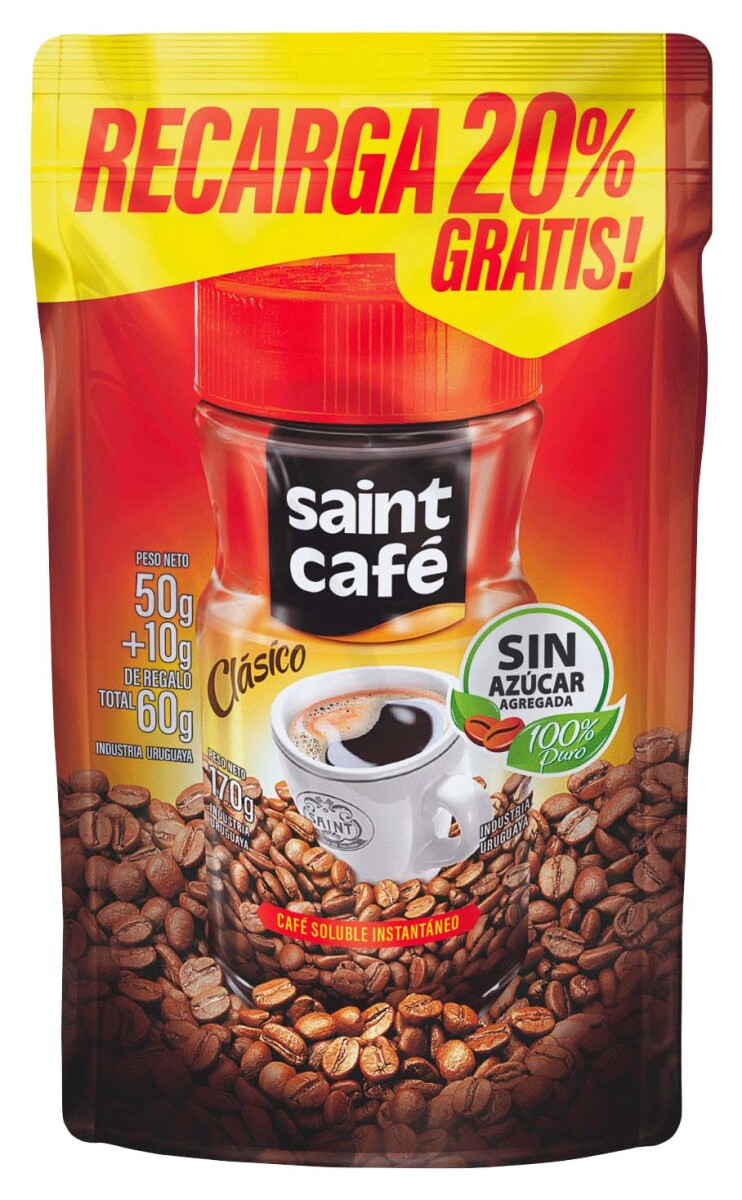CAFE SOLUBLE SAINT RECARGA 50G 