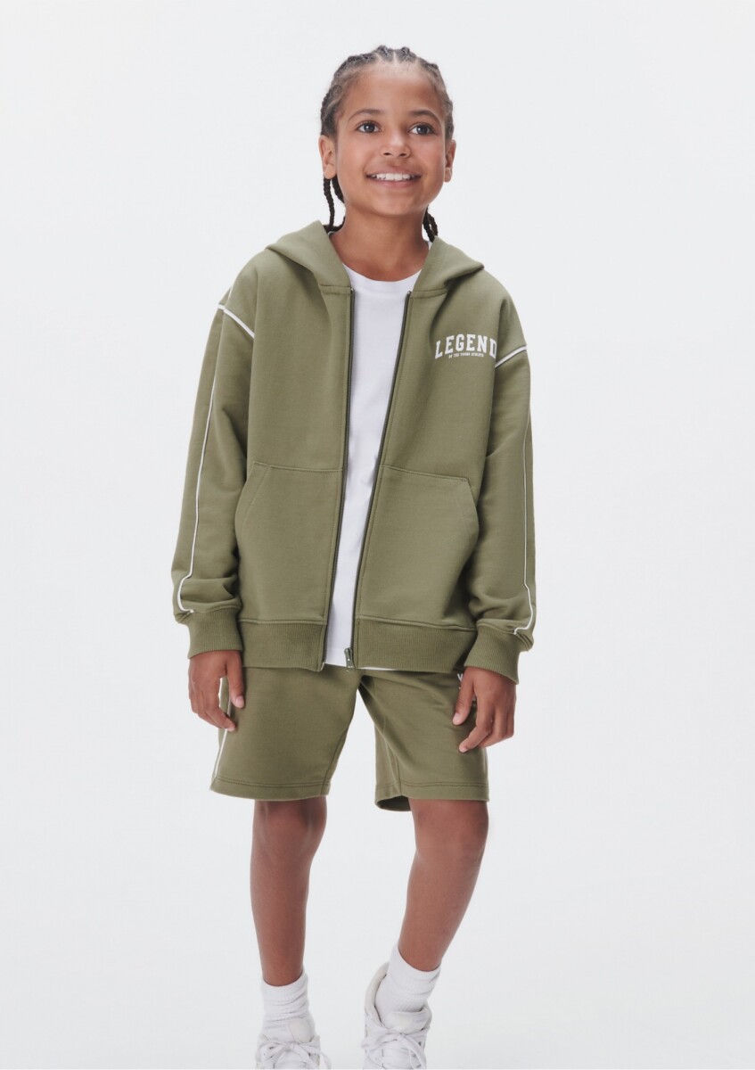 CAMPERA INFANTIL - VERDE 
