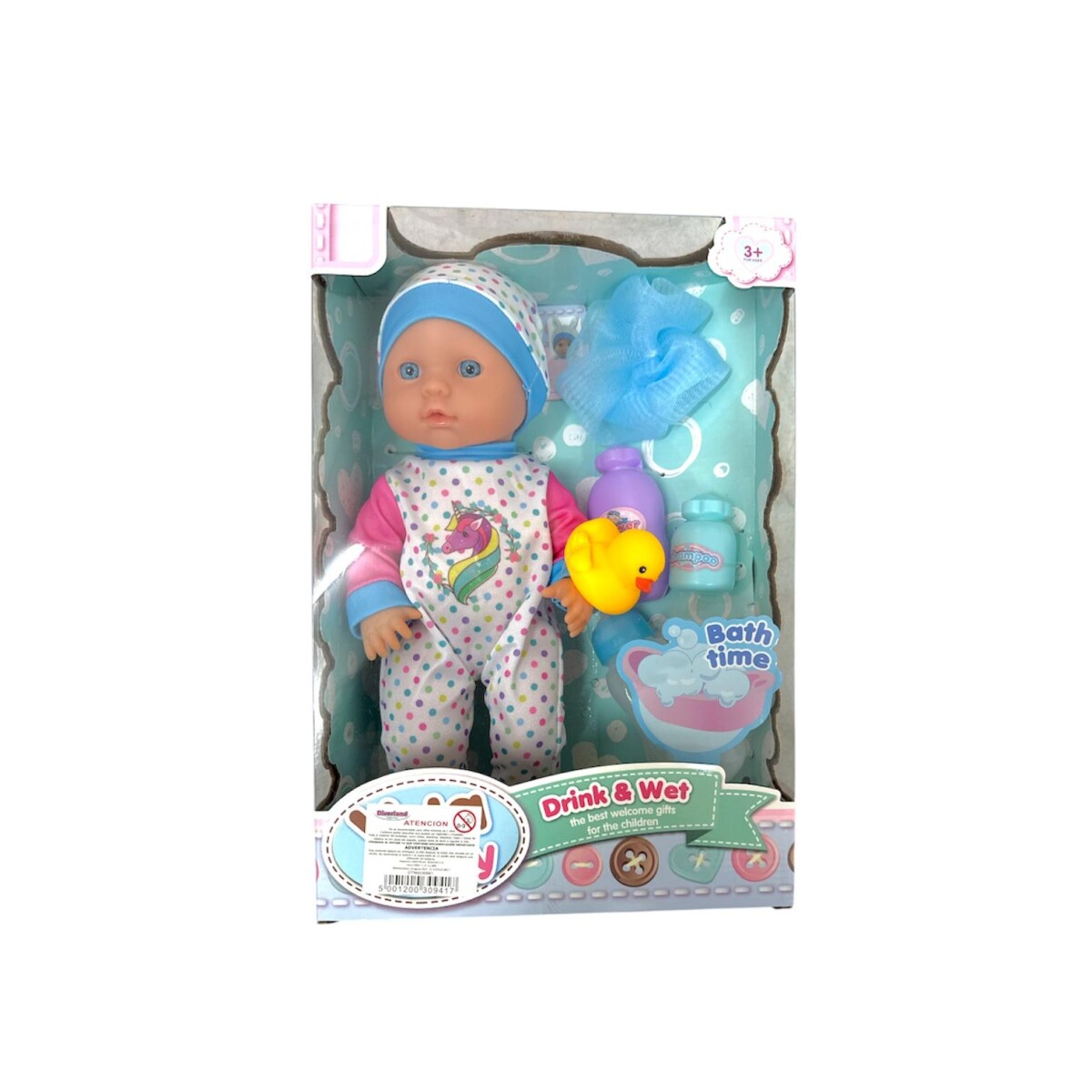 Bebe Yala 30 cm c/accesorios - Bath Time 