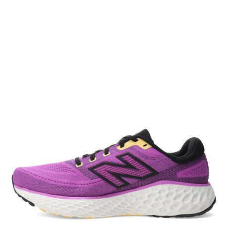 Championes de Mujer New Balance Running eVOZ Violeta - Amarillo - Negro