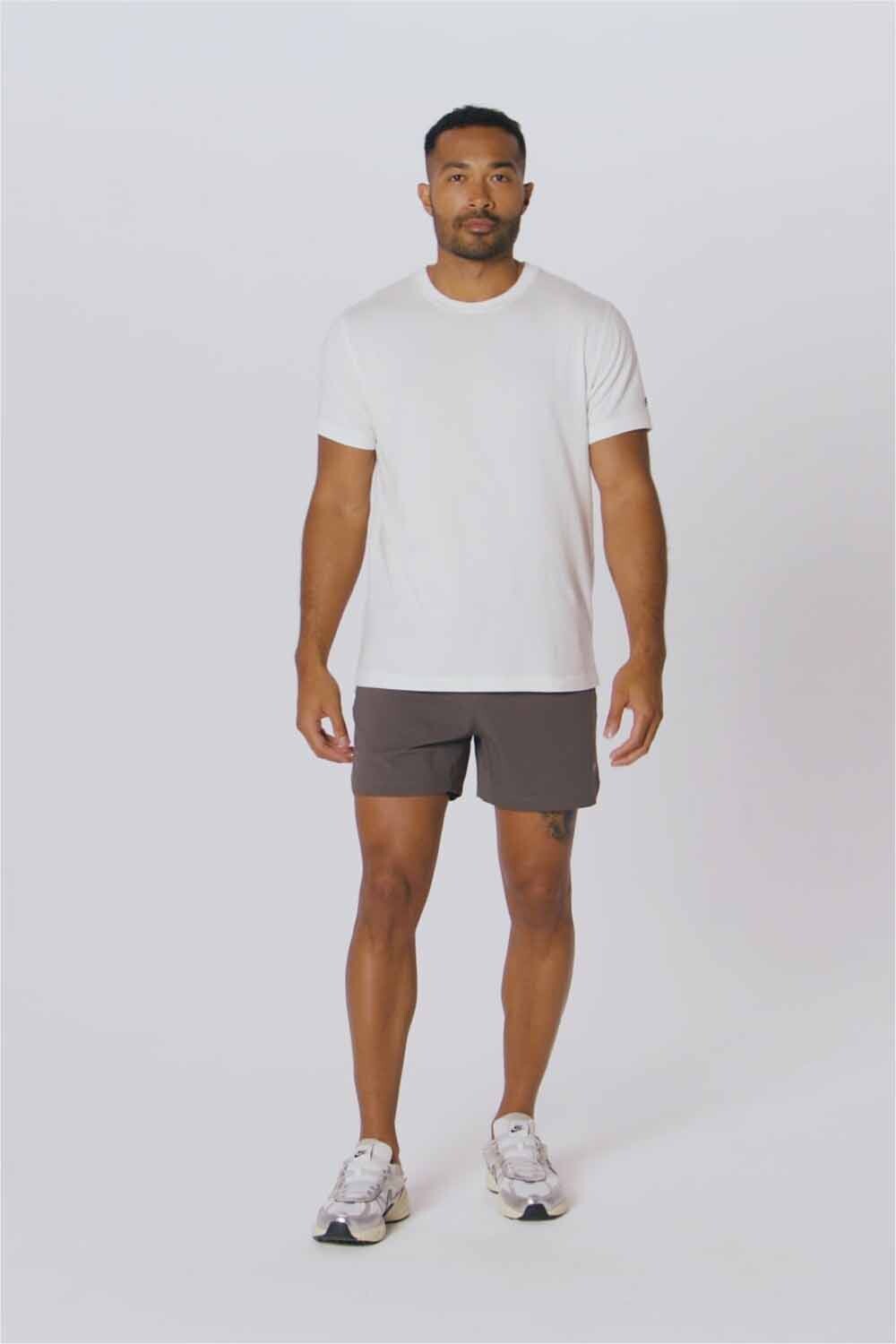 Short Training The 5 One Short Hombre Taupe Slate