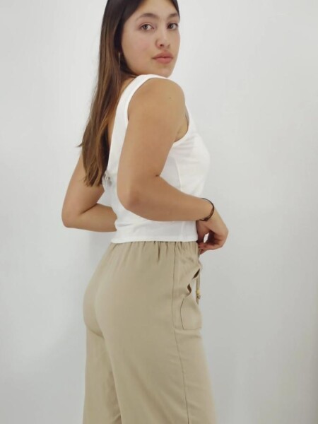 PANTALON WANNA BRUNA BEIGE