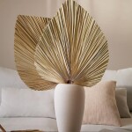 HOJA DE PALMA DECORATIVA 60CM NATURAL HOJA DE PALMA DECORATIVA 60CM NATURAL