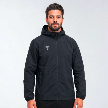 Campera Lluvia de Hombre Negro
