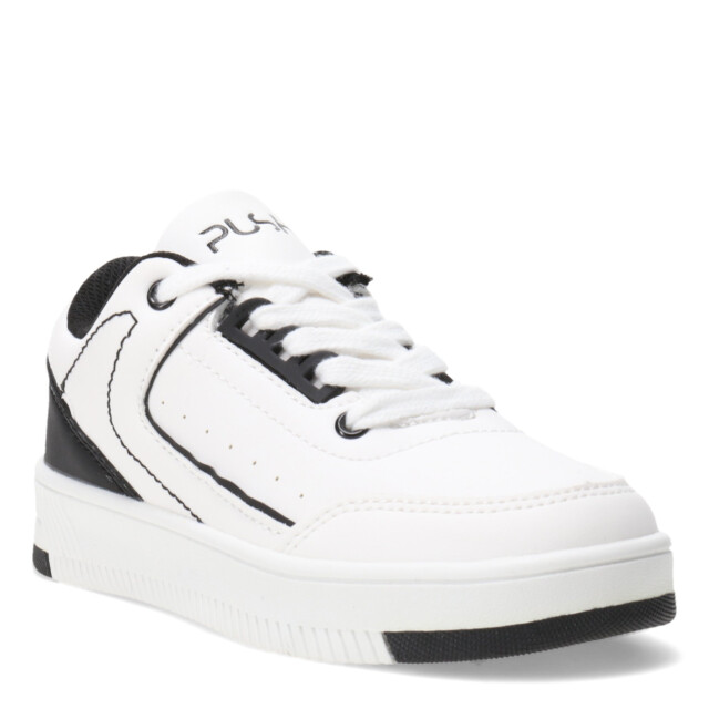 Championes Infantiles Push WUHU Blanco - Negro