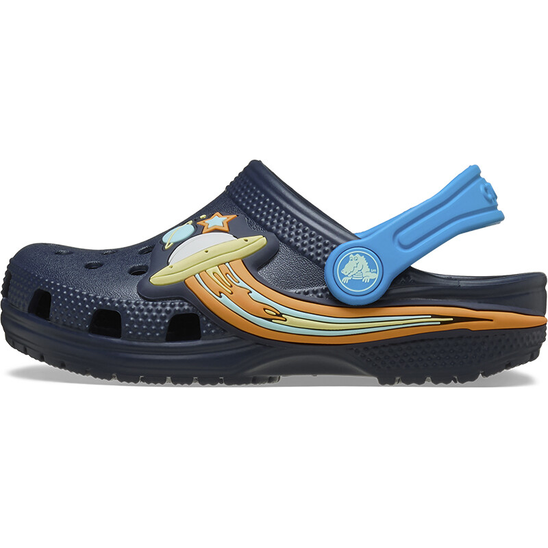 Classic Clog UFO Lights Azul