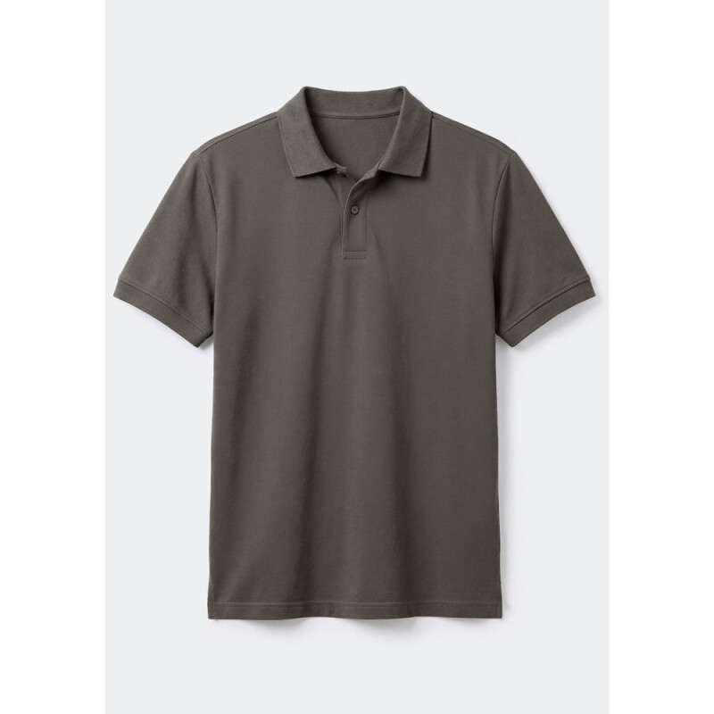 CAMISA POLO MM MASC CINZA ESCURO