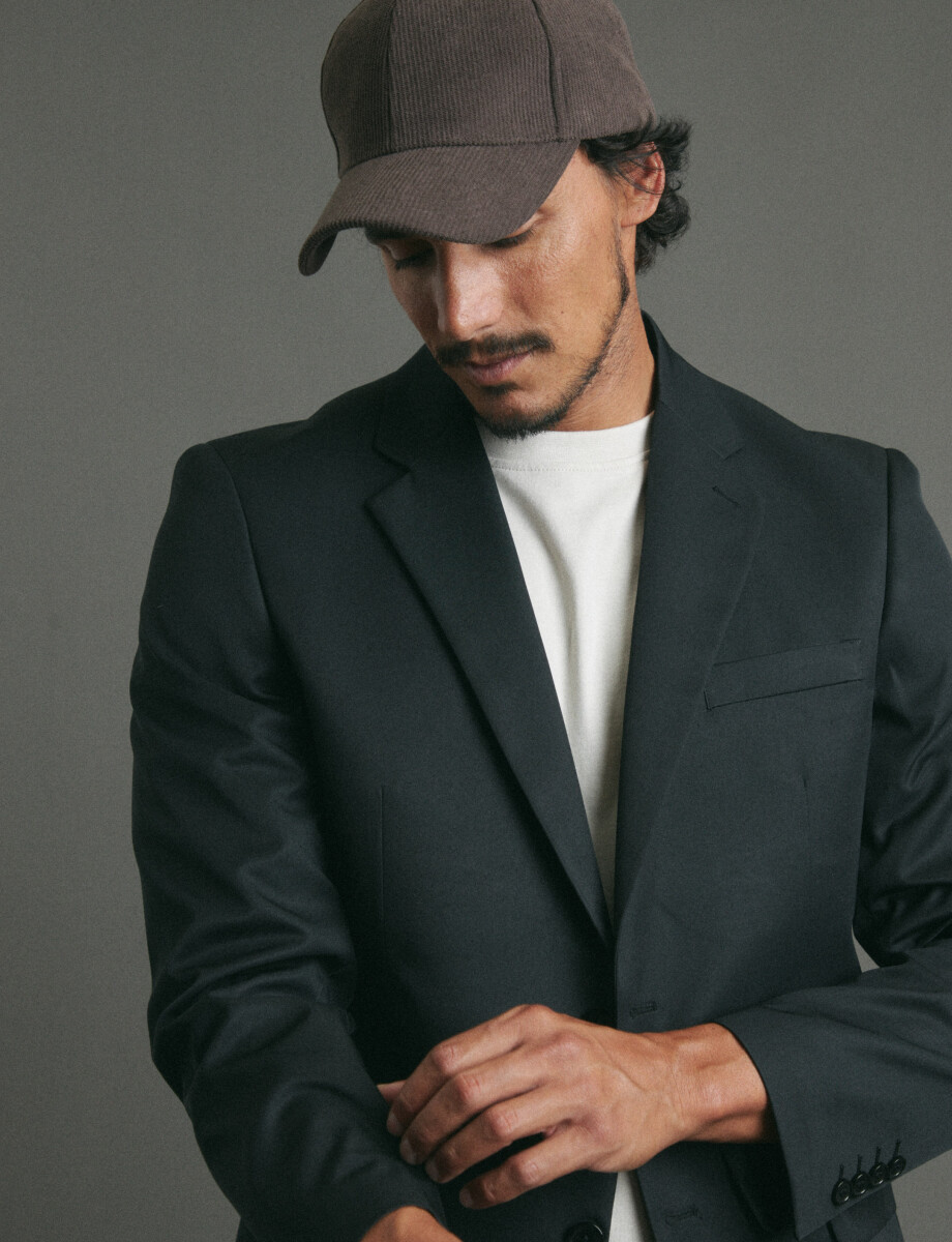 220262 TRAJE SLIM FIT HARRINGTON LABEL Gris Medio