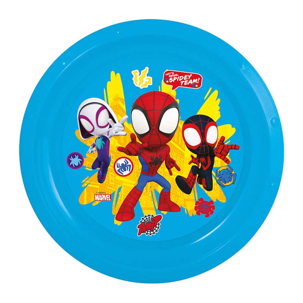 Plato Plástico Spiderman 22 cm 