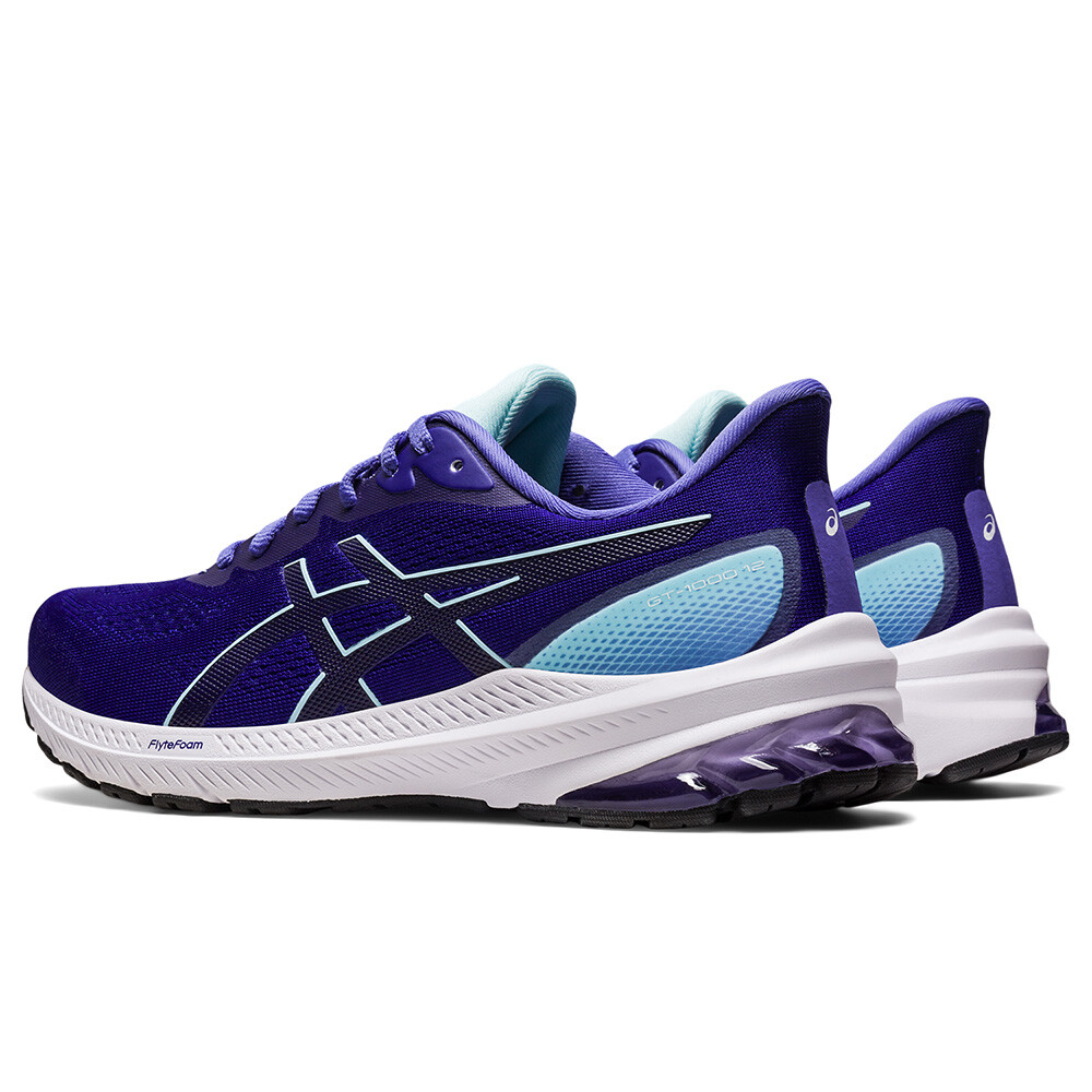 Zapatillas Running GT-1000 12 Mujer Eggplant/aquamarine